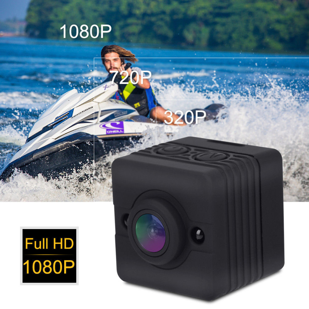 Mini Spy Cam Hidden Camera SQ12 1080P Full HD Car DVR Camera Recorder Small Nanny Cam with Night Vision