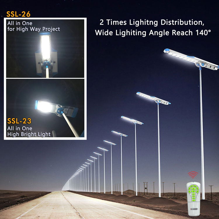 2019 New type solar light 100watt prices of solar street lights and poles