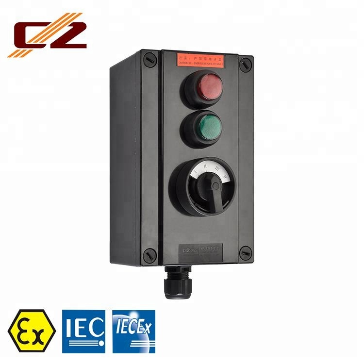 IECEX and ATEX Certified Explosion-proof Plastic Electrical Push Button Switch Box