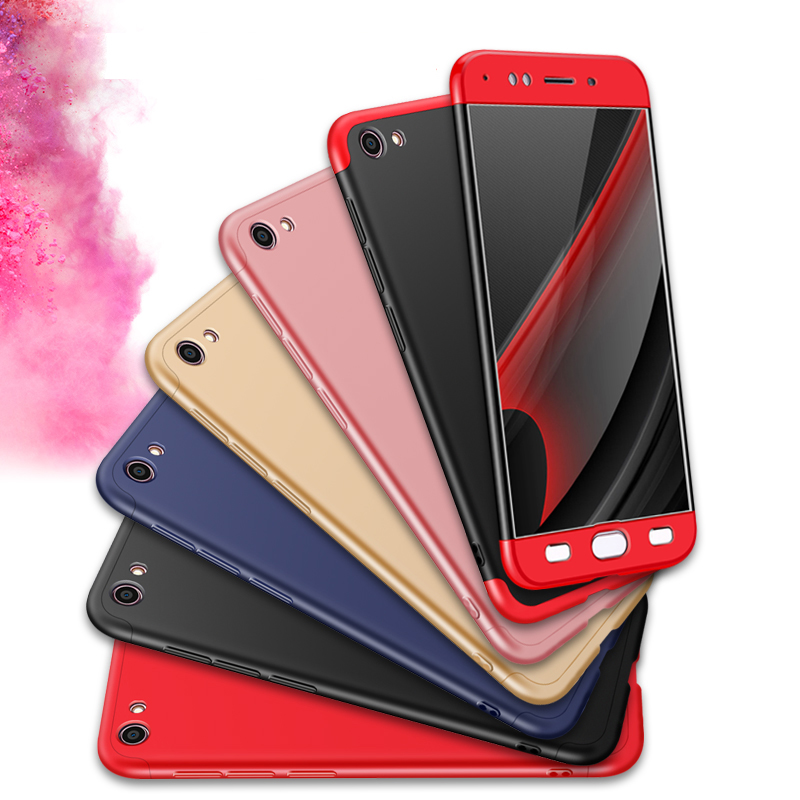 2018 hot sell 360 cover Removable 3in1 Hard PC Shield Back Cover Case for Vivo X9 phone cases