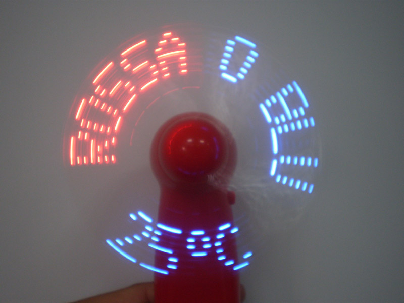 Marketing Giveaways Summer Event Gifts Company Marketing Items USB Multi Lighting Colors LED Mini Fan Handheld