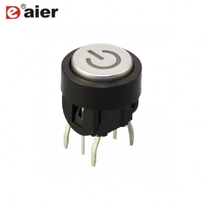 Power 50mA SPST 6Pin 6X9 Tactile Switch LED Illuminated