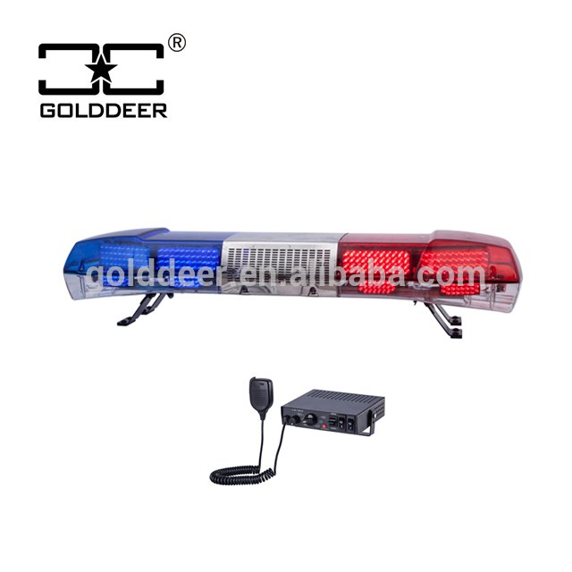 47 Double-layer light red and blue emergency strobe flashing construction LED Lightbar (TBD06126)