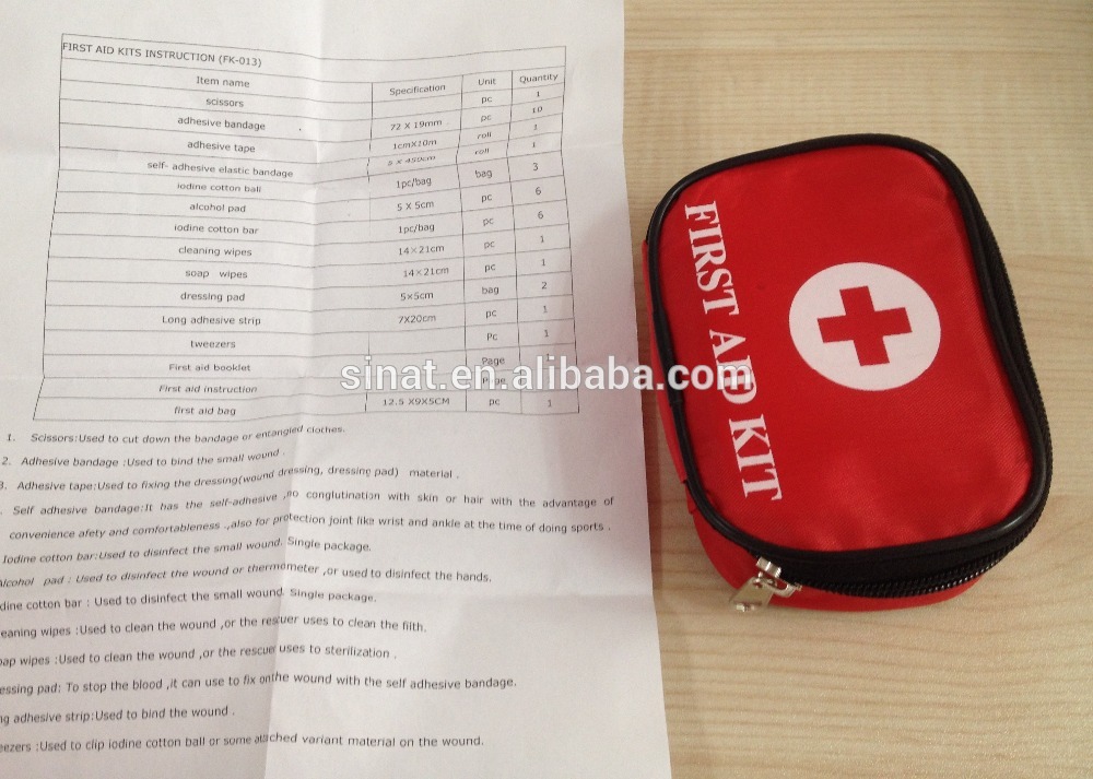 Outdoor Disaster Emergency Survival First Aid Kit