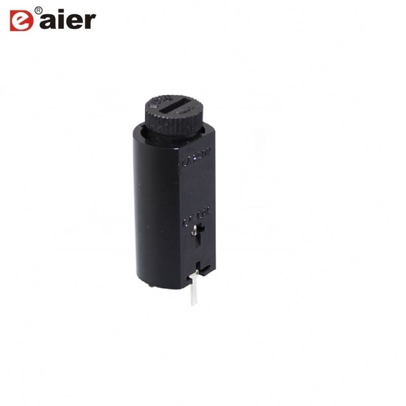 10A 250V Black Plastic  5x20 PCB Glass Fuse Block