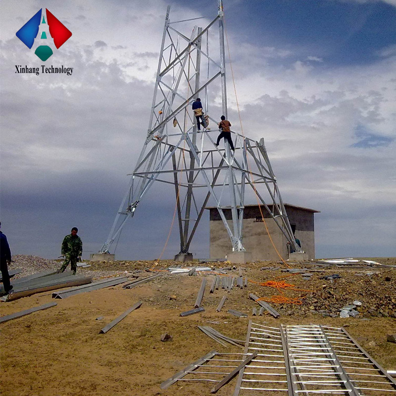 40m four legged self supporting communication tower types of communication towers