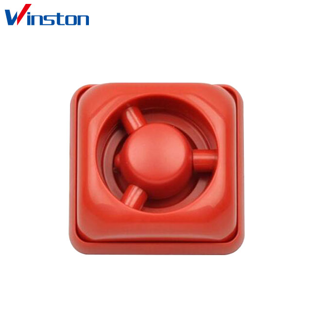 WS-417 12VDC 24VDC 80mA 100mA Fire Reminder  Alarm Siren Sound