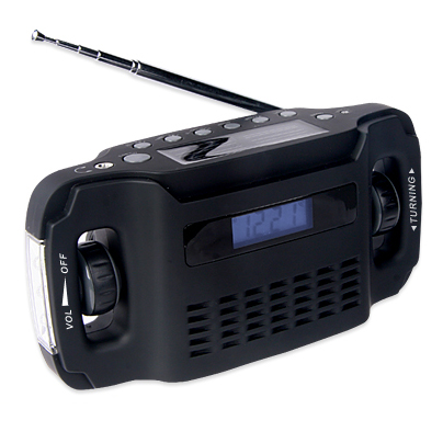 Multifunction Solar Dynamo Radio with Mobile Adaptors