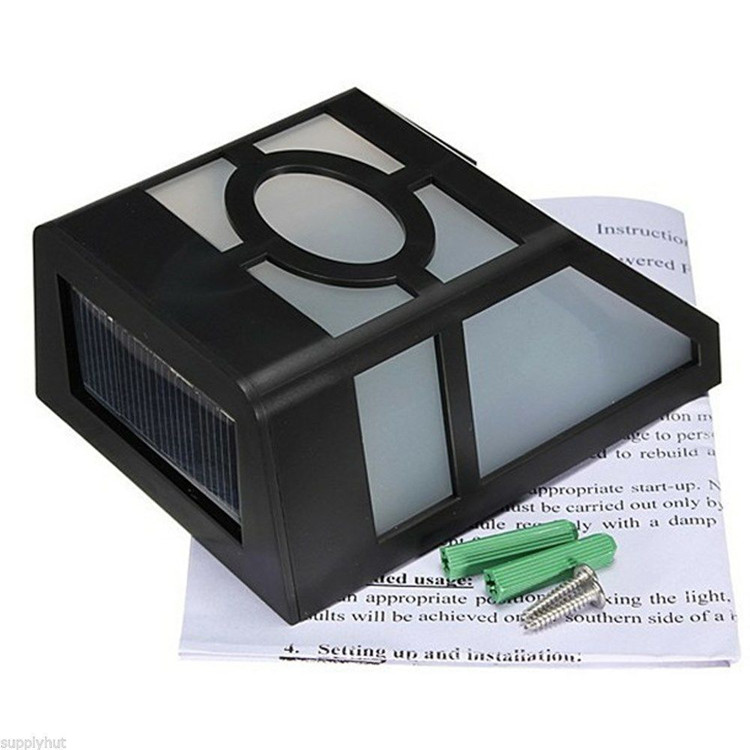 Factory Directly Waterproof LED Street Light Lamp Outdoor Solar Garden Light