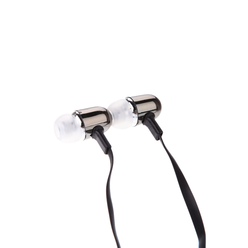 headset in ear Universal In-Ear Stereo Sound Flat Cable Earphone for iPod for iPhone MP3 MP4 Smartphone