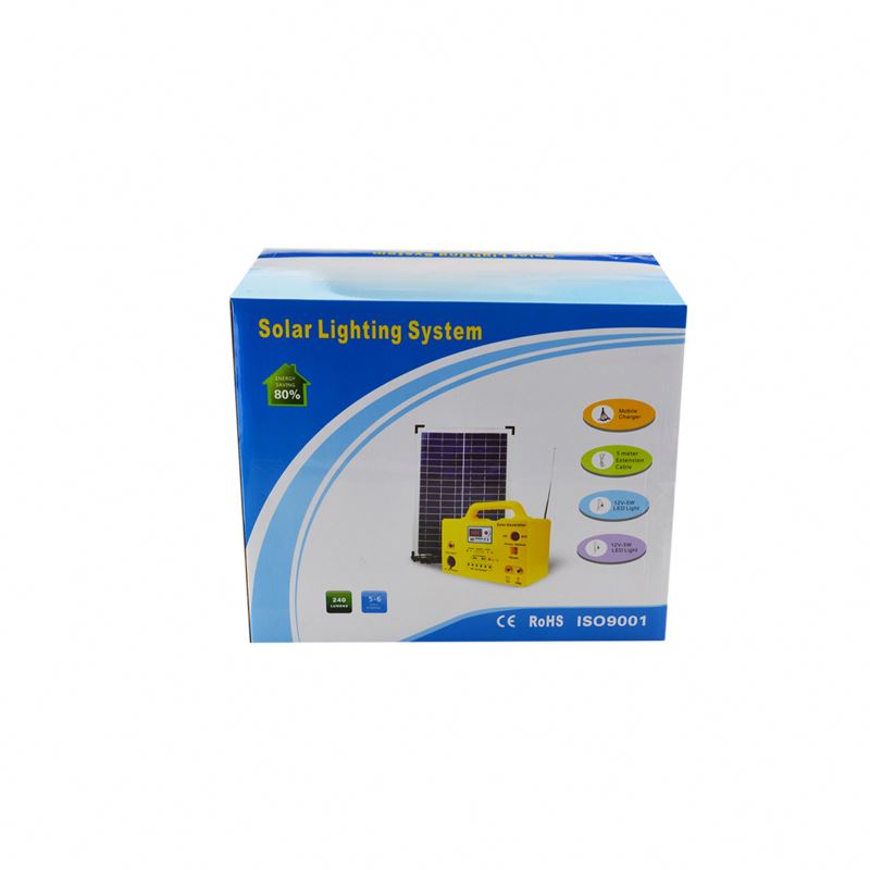 Hot selling portable 12v dc 50w 10w 20w 30w home solar home system