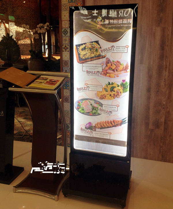 Lighted Up Menu Board LED Advertising Lightbox A2 Acrylic LED Photo Frames acrylic slim LED Advertising beer Light Boxes