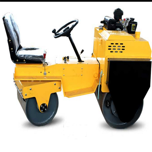 Cheap  Small ride on steel double drum water-cooled diesel Road Roller