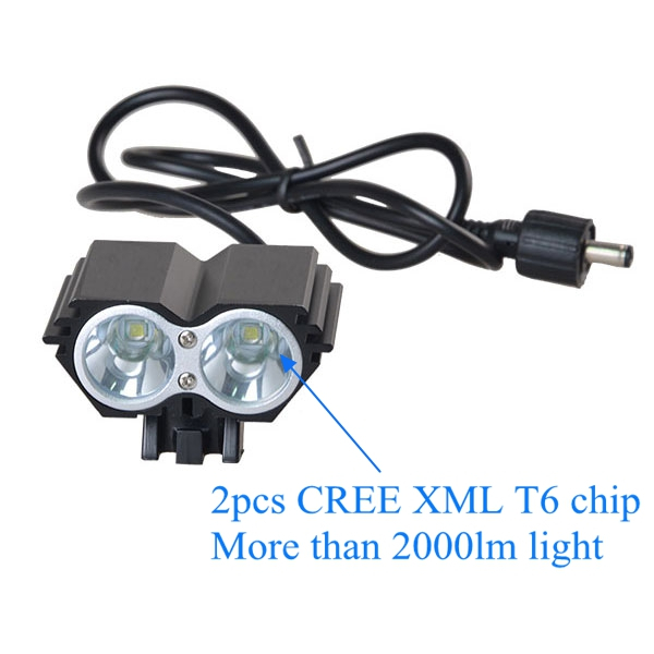 1800 Lumen Head Light Mountain Rechargeable LED Bicycle Light