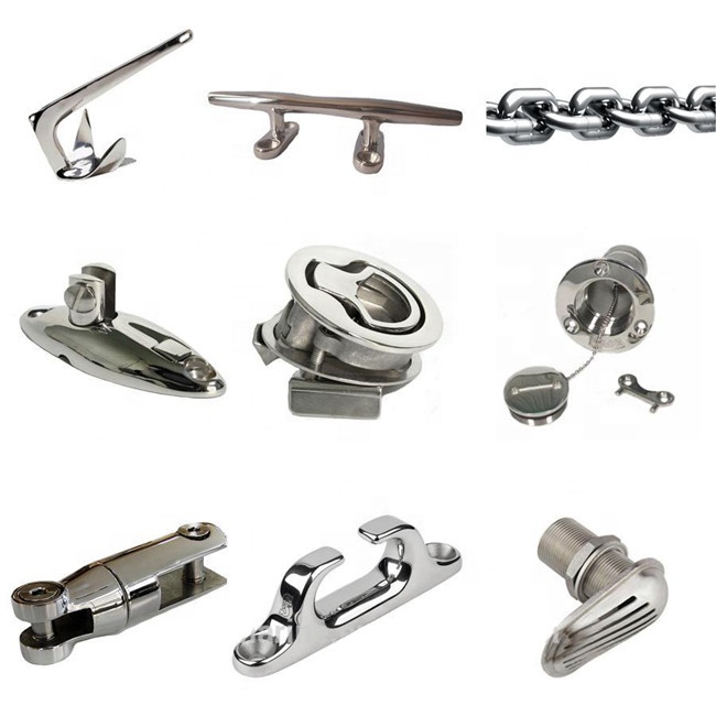 Stainless Steel Boat and Yacht parts boat accessories anchor cleat chain connector