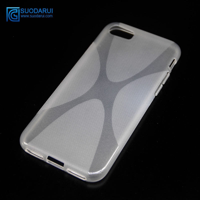 Mix colors Soft Gel TPU Case For Apple Iphone 7 Phone Cover Case