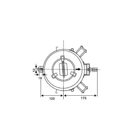 CXH4-10B metal 24V 110V 220V 60W boat navigation light