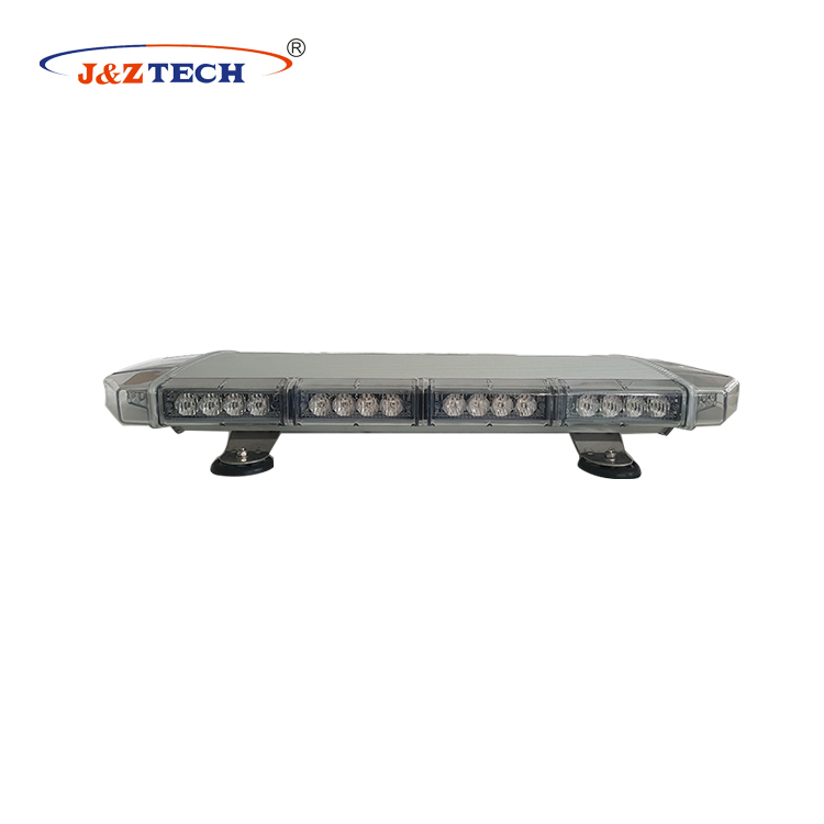 27 inch aluminum housing sliver warning strobe ambulance mini lightbar