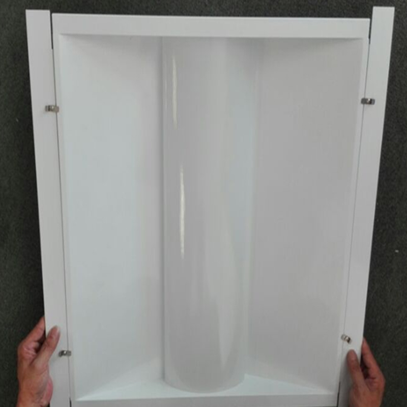 Steel body 120v 277v 347v 240v led panel troffer light
