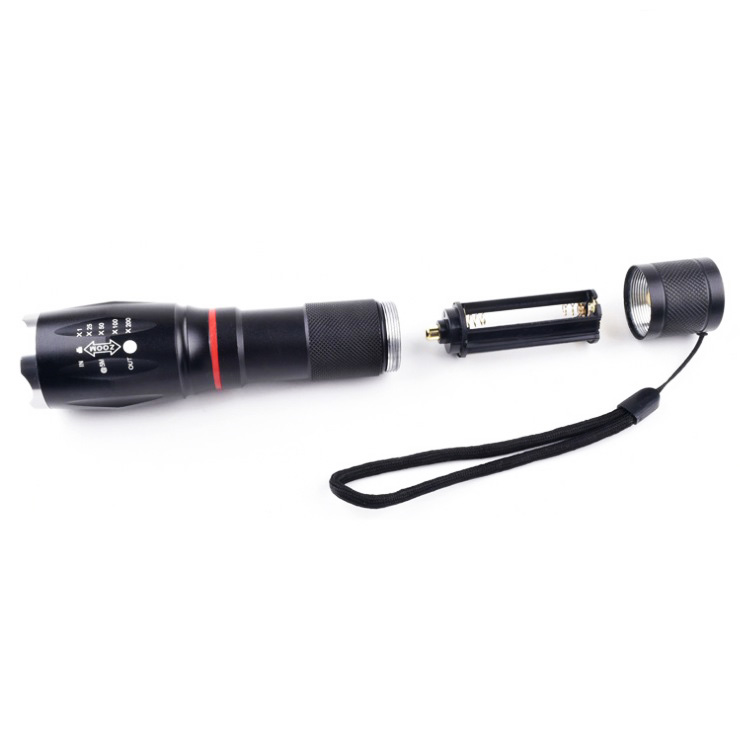 Super Bright 5 Modes Tactical Mini Zoomable LED Flashlight