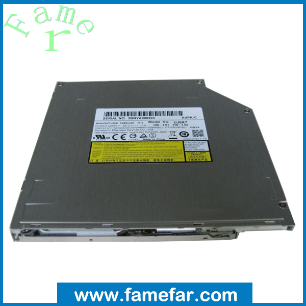 for Dell Alienware M14x Slot in 8X DVD CD RW Burner Drive UJ8A7