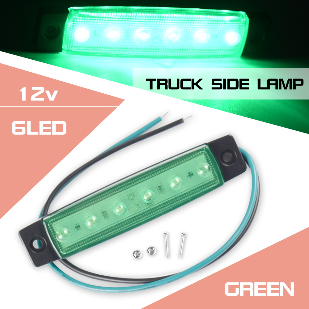 led side marker lights for trucks 12v 24v