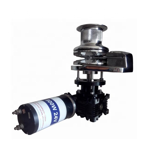 600W 24v  yacht windlass stainless capstan drum winch JV511H