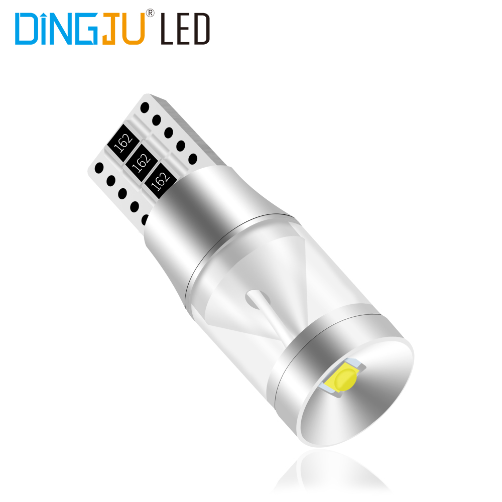 Fashion Led T10 3smd Auto Car Bulb W5w 194 12v 1.1w License Plate Light Reading Lamp Good Quality