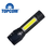 3W XPE Zoom Dimmer Led Mini COB Aluminum Flashlight Rechargeable For Camping