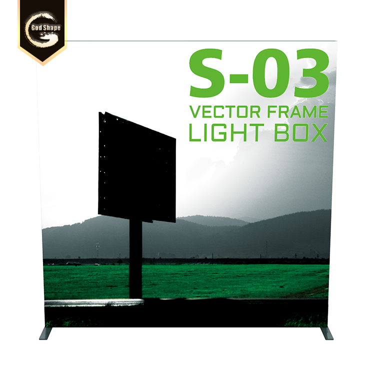 Godshape factory led light box  edge light  LED advertising freestanding light boxes