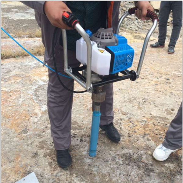 underground application 30meter 25kg light weight backpack mining coal sample core drilling rig