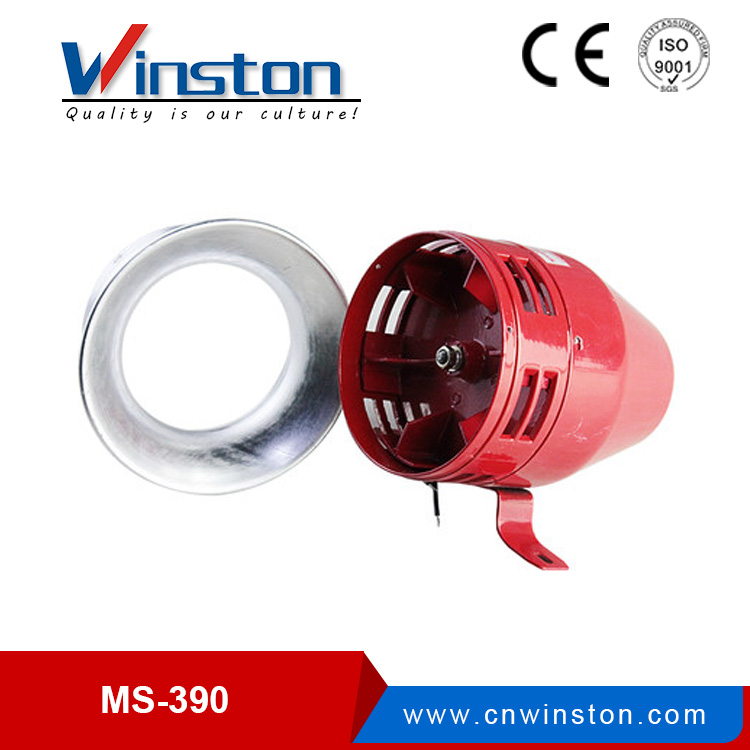 MS-390 Alarm System Red 220V Electric Motor Fire Alarm Siren