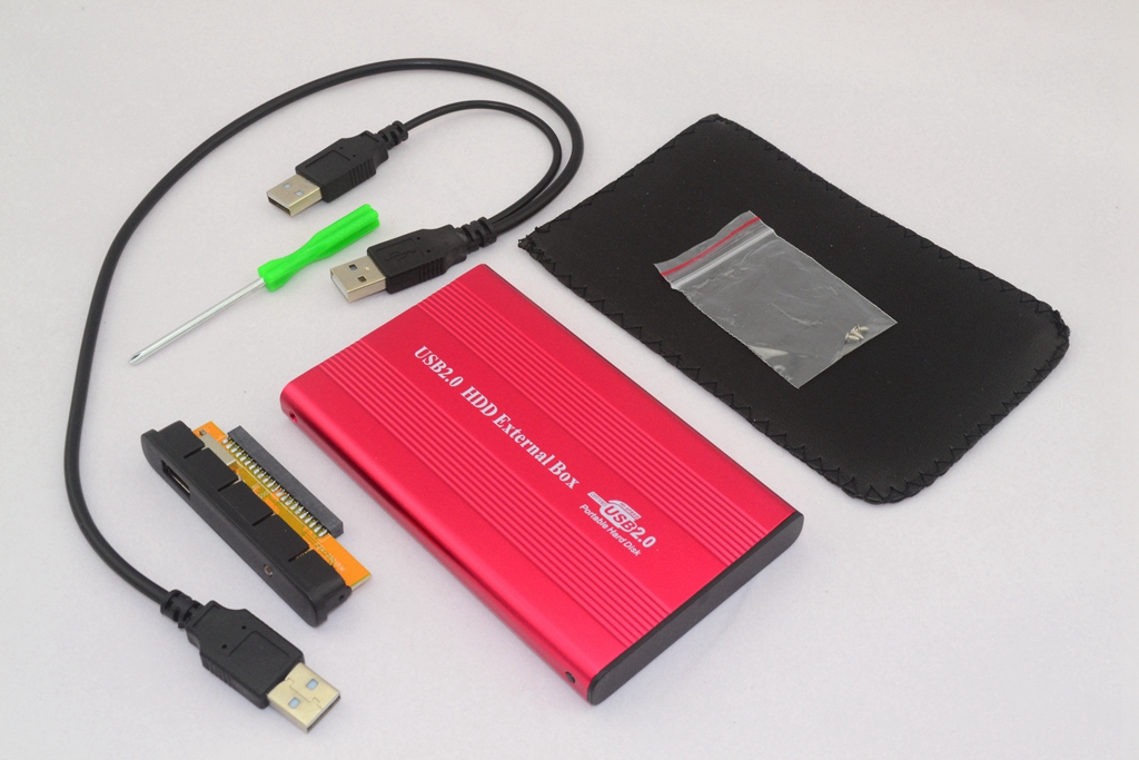 High Speed SATA 2.5 inch USB 2.0 External HDD Hard Disk Drive HD Enclosure/Case Box SATA Hard Drive Enclosure