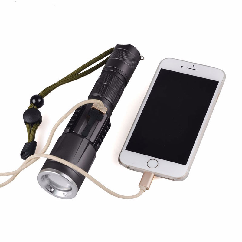 Flashlight Torch Lamp 9000 Lumens 3 Modes XM-L T6 LED 18650 Portable