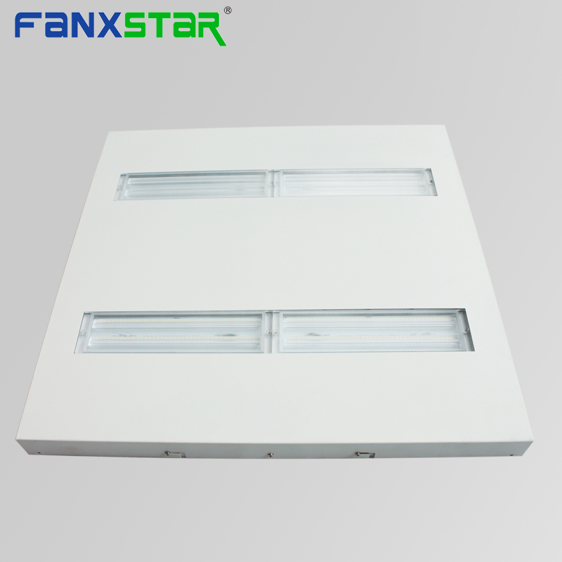 railway station 3000k color temperature 600*600 led canopy panel high bay light