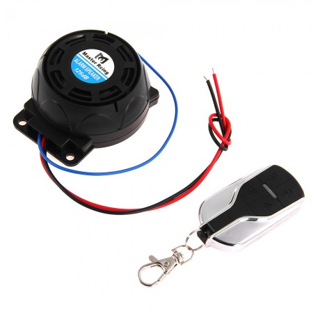 Motorcycle Anti-theft Security Alarm System Burglar Alarm Remote Control