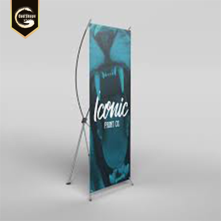 Advertising Display X-frame Banner Stand  custom Graphic 60*160 80*180 CM X Flex