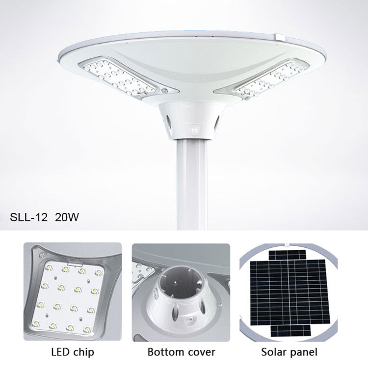 New Integrated Aluminum Waterproof Solar Led Street Light