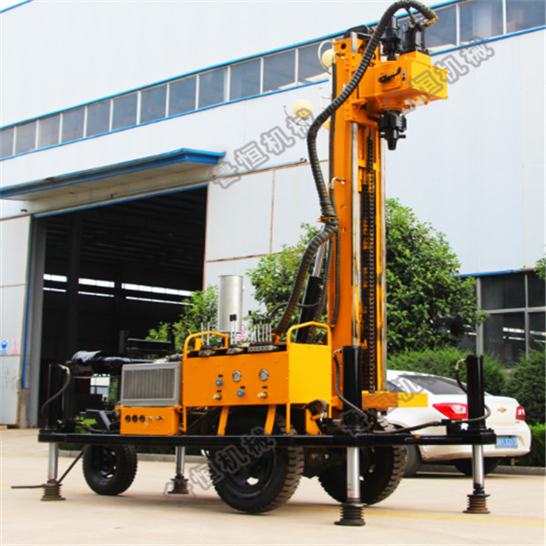 DTH portable drilling rig dth drilling rig with mud air compressor multifunctional