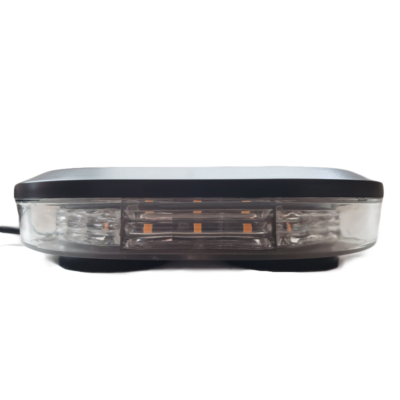 New arrival Black Ultra Bright Warning Strobe Amber Police Light bar