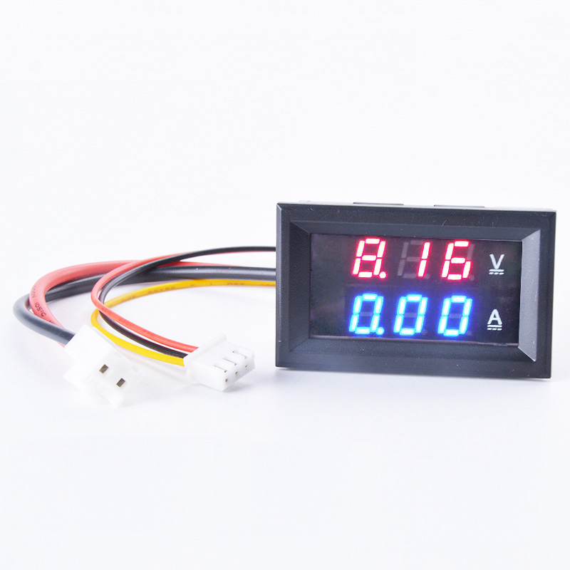 DC 0-100V 10A Digital ammeter Current Meter 0.28 inch Dc Ampere Meter LCD Voltmeter Ammeter