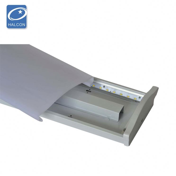 Cheap Price Commercial Lighting Flat 40W Led Linear Batten Tube Light Housing