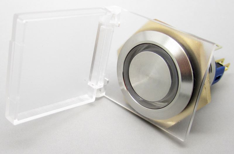22MM Mounting Size Dustproof Push Switch Cap