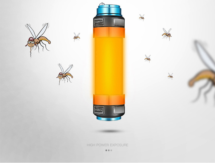 Multi-Function Mosquito Repellent USB charging portable Super Bright Waterproof LED Emergency FlashLight With Power Bank