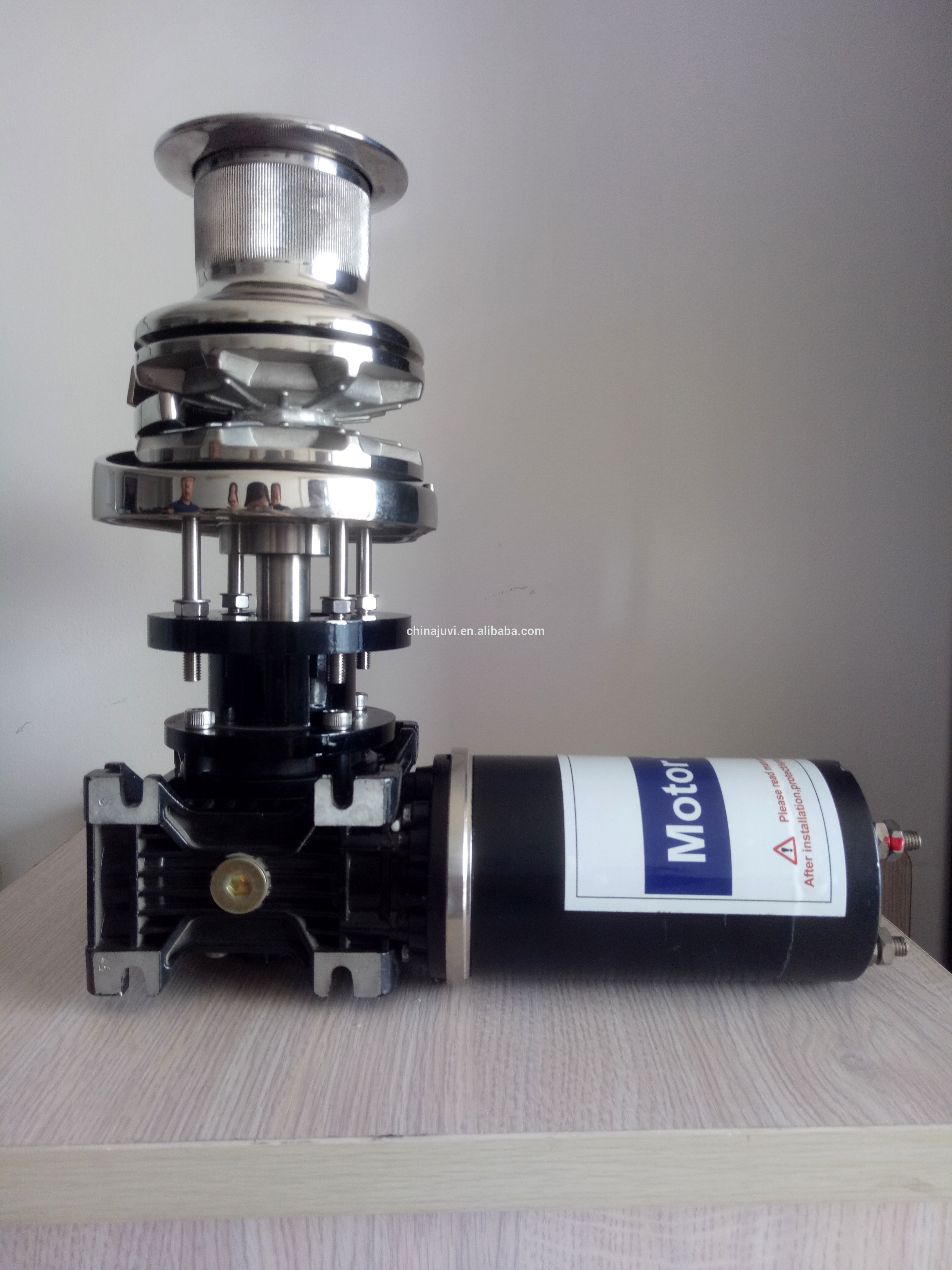 JV1011H SS Electric mini anchor vertical windlass for boat yacht