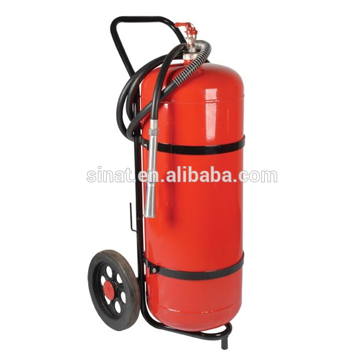 50L wheel type afff foam fire extinguisher for marine use