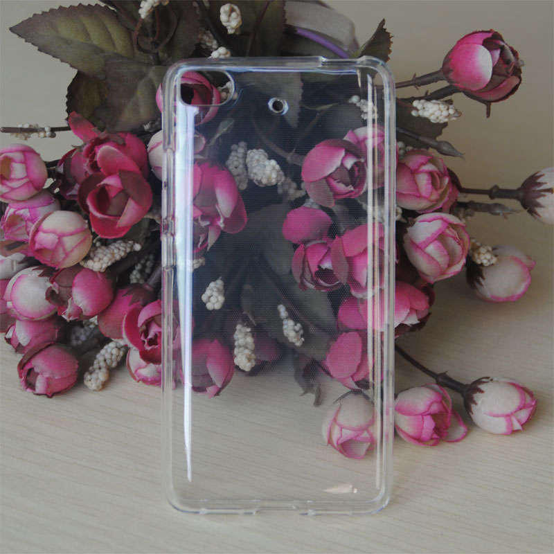 High quality 1.3mm Transparent tpu case for Xiaomi mi 5s flexible gel Clear case