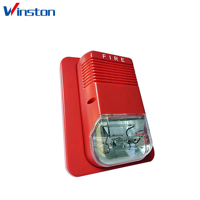 Hot sale WS-411 24V 100db Fire alarm Strobe siren With High Decibel