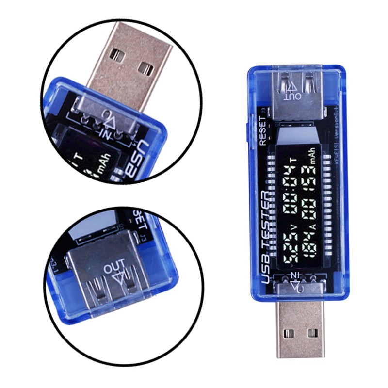 New USB QC2.0 3.0 Current Voltage Doctor Charger Capacity Tester USB 3-20V Charger Doctor Power Meter Voltmeter