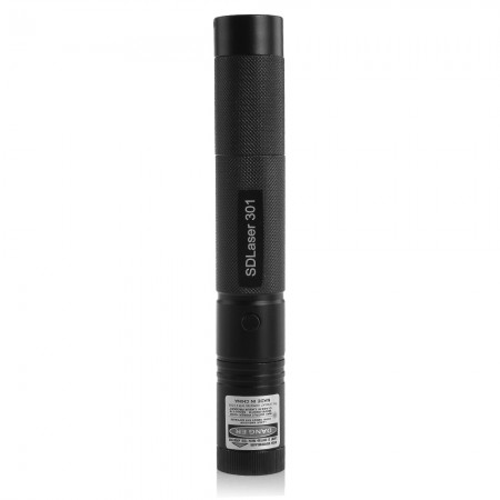 Burning Laser LT301 Green Laser Pointer High Power Laser Suit 5mw Adjustable Focus Zoomable -BLACK